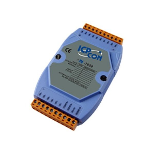 Icp Das 8 channel Isolated AC voltage Digital Input Module, 10 to 80 VAC Inputs I-7059 - main